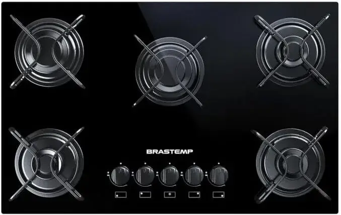 Cooktop Brastemp BDD75AE (5 Bocas)