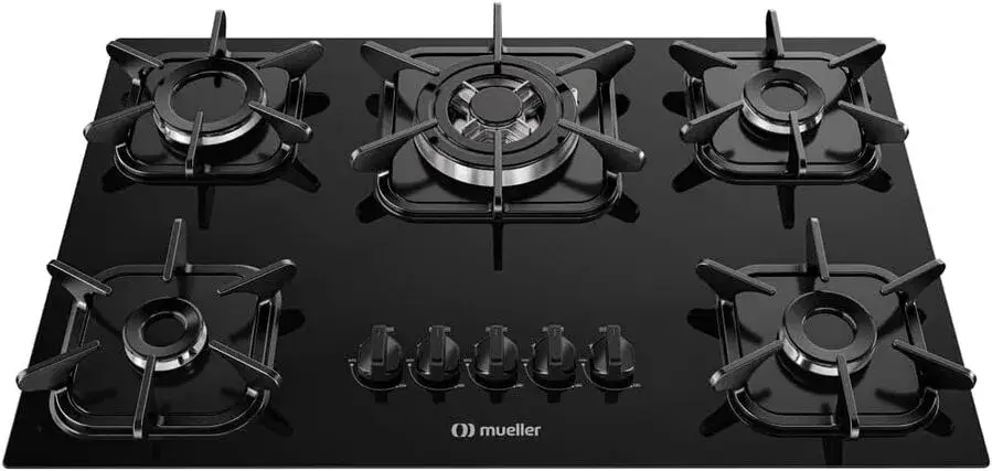 Cooktop Mueller Tripla Chama (5 Bocas)