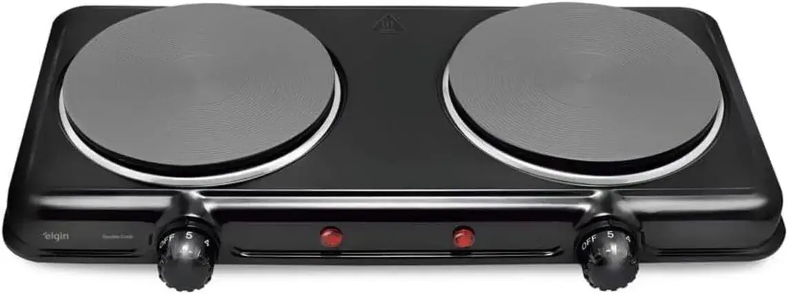 Elgin Fog&atilde;o El&eacute;trico Port&aacute;til Double Cook (2 Bocas)