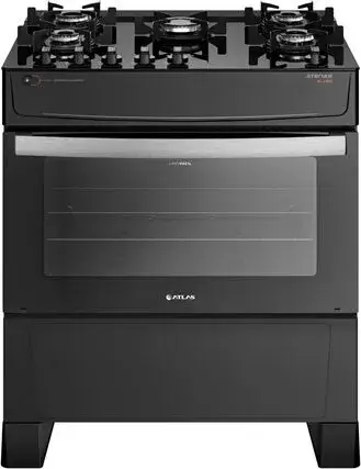 Fog&atilde;o Atlas Atenas Glass (5 Bocas)