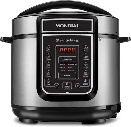 Panela de Press&atilde;o El&eacute;trica Mondial Master Cooker PE-38 (5 Litros)